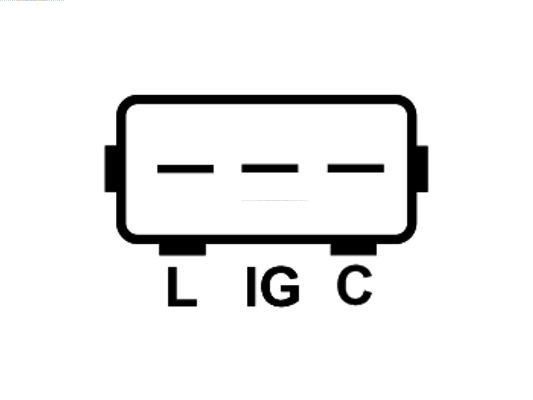 AS-PL Lichtmaschine Generator 75A 12V für Suzuki Swift III 1.3 1.5