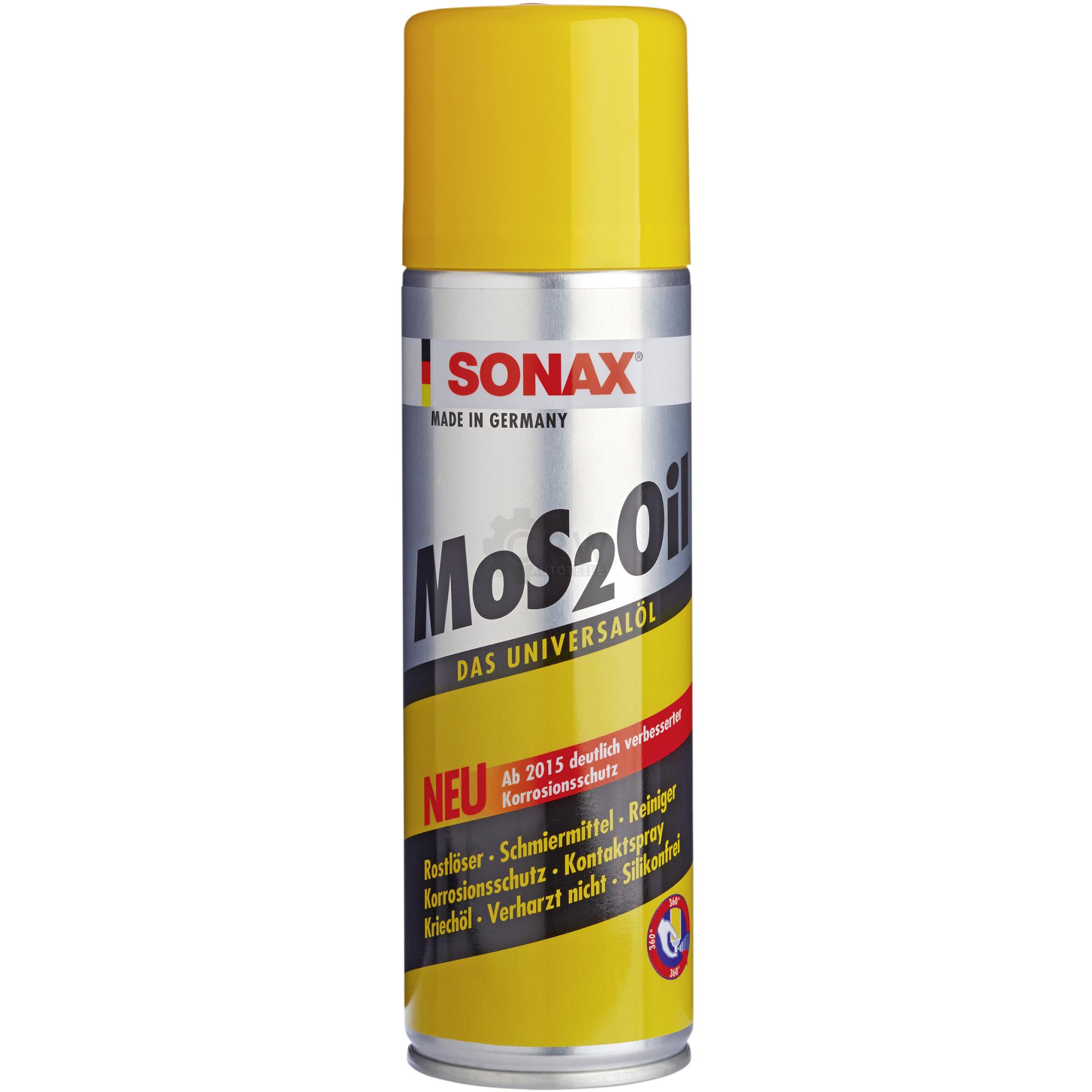 SONAX MoS2Oil Kontaktspray Universalöl Schmieröl Schmiermittel 300 ml