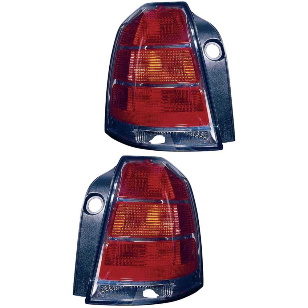 Rückleuchten Heckleuchten Set links & rechts rot für Opel Zafira B A05
