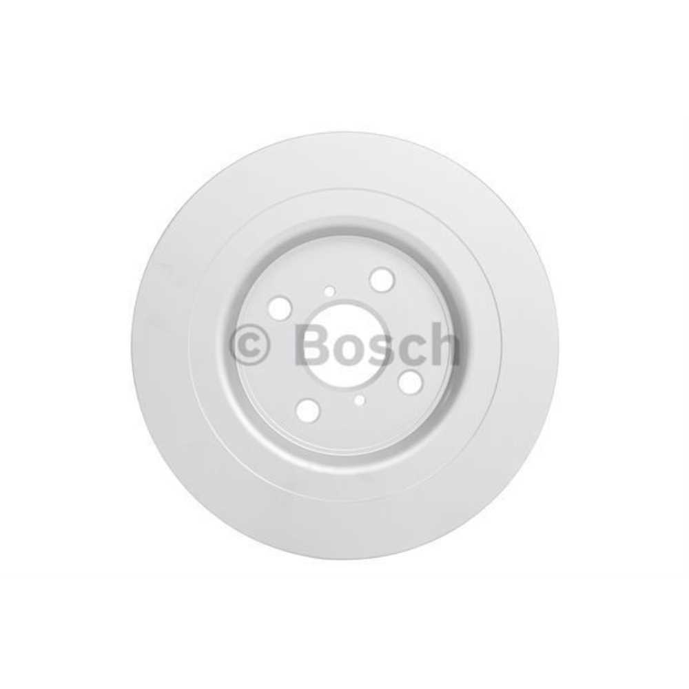 BOSCH Satz Bremsbeläge + Bremsscheiben Voll hinten für Toyota Yaris NHP13 