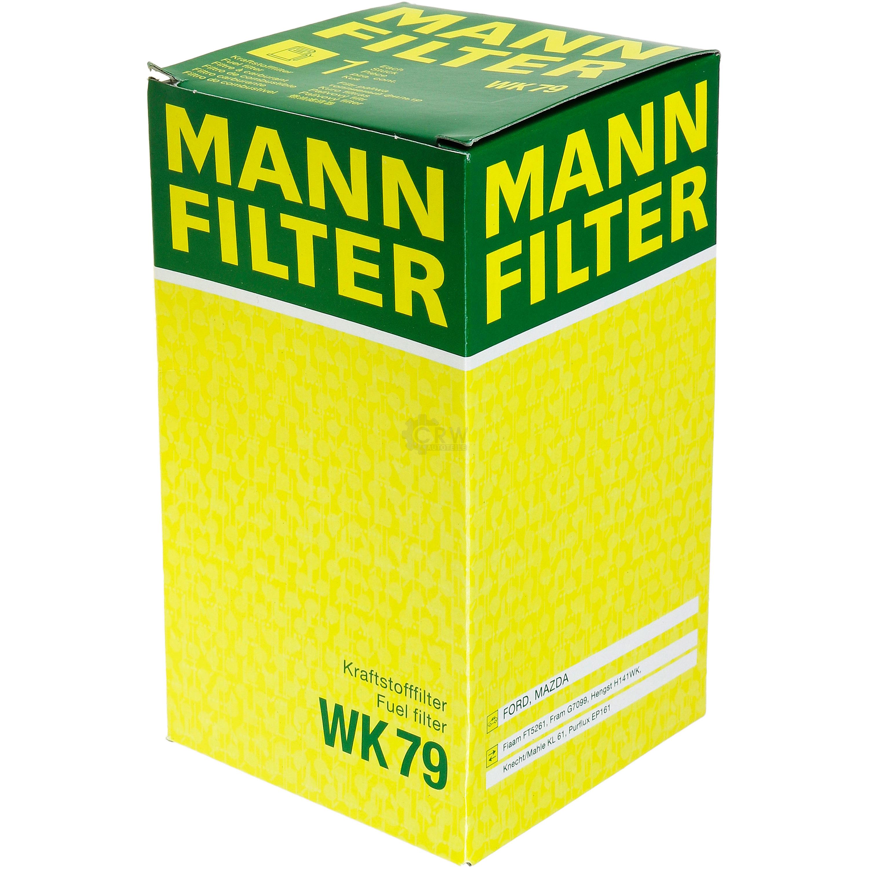 MANN-FILTER Kraftstofffilter WK 79 Fuel Filter