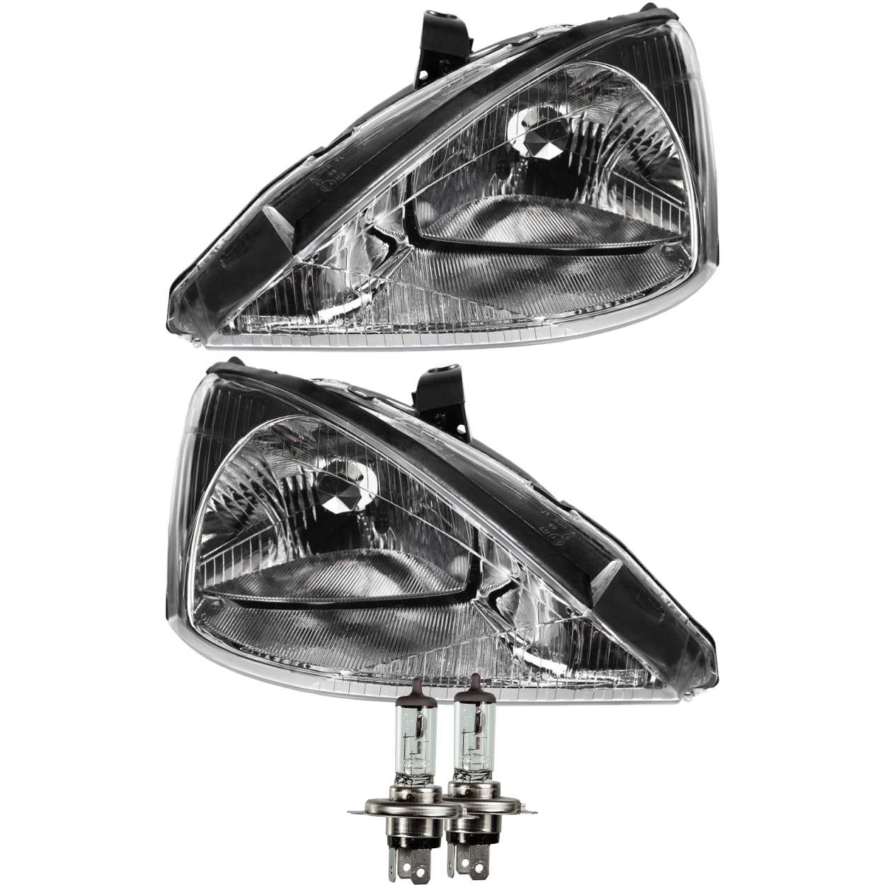 Scheinwerfer Set für Ford Focus I Bj. 10/98-08/01 H4 Frontscheinwerfer 1354559