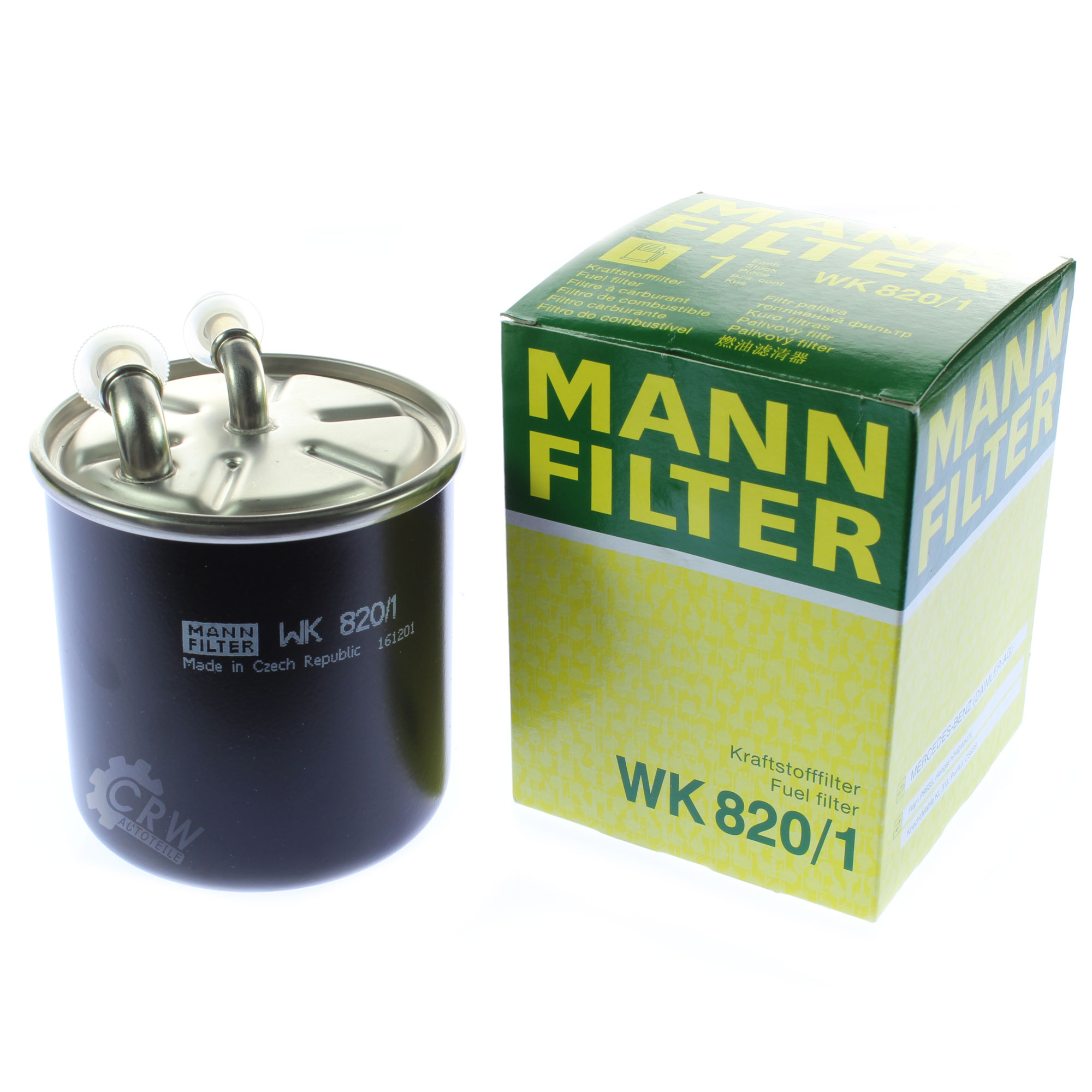 MANN-FILTER Kraftstofffilter WK 820/1 Fuel Filter