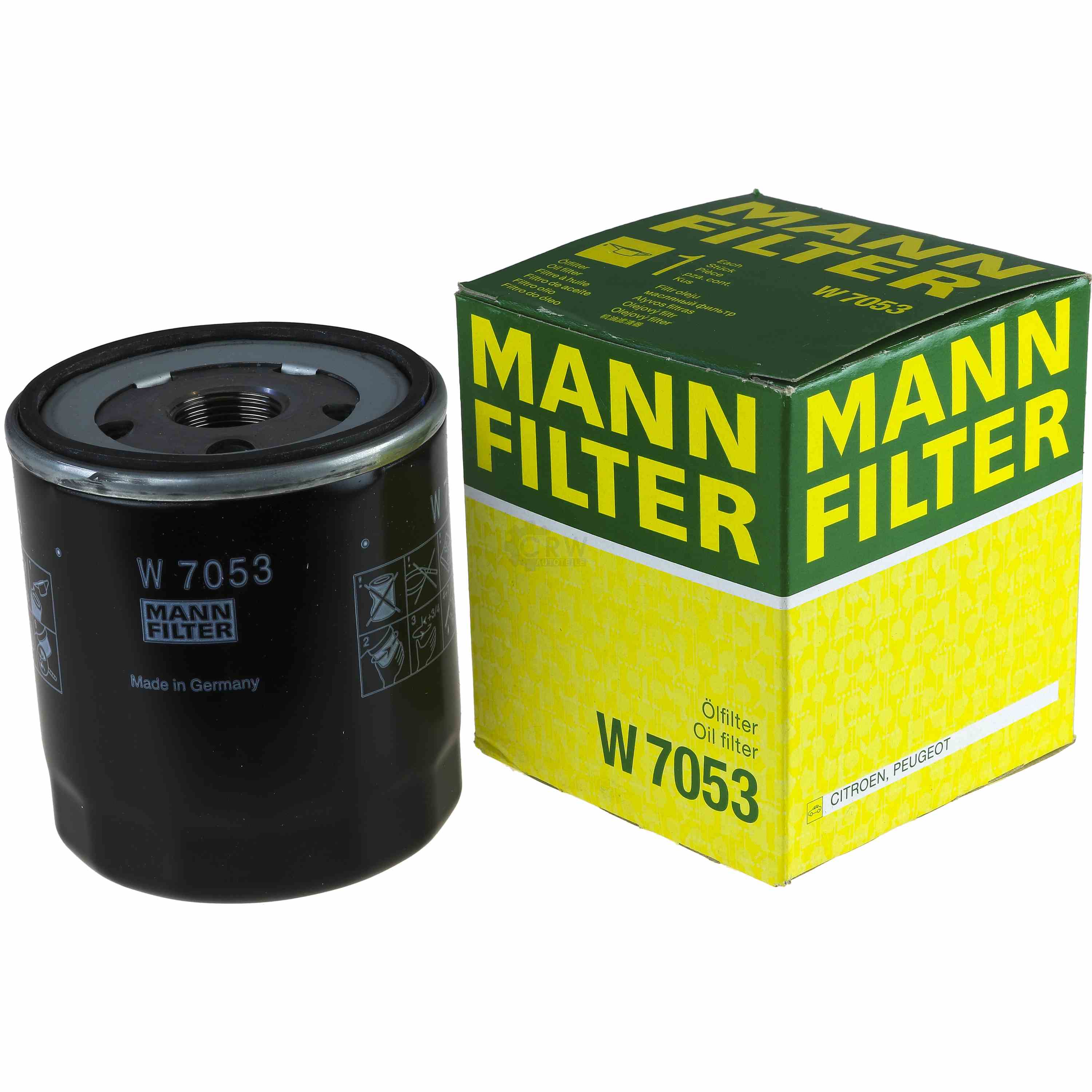 MANN-FILTER Ölfilter W 7053 Oil Filter