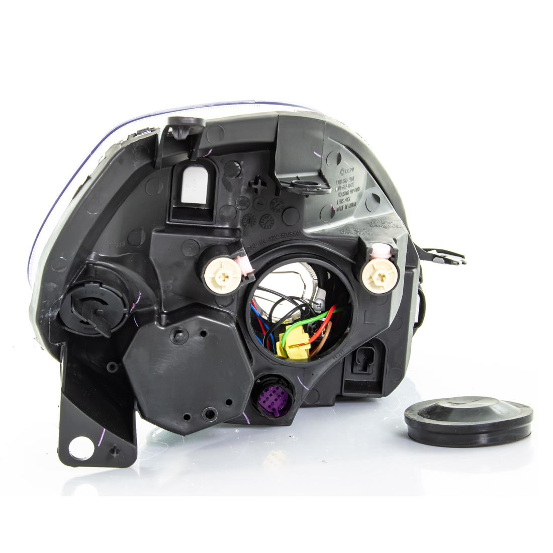 Hauptscheinwerfer links (Fahrerseite) H4 für Fiat Grande Punto 199_ 1.4 1.3 D