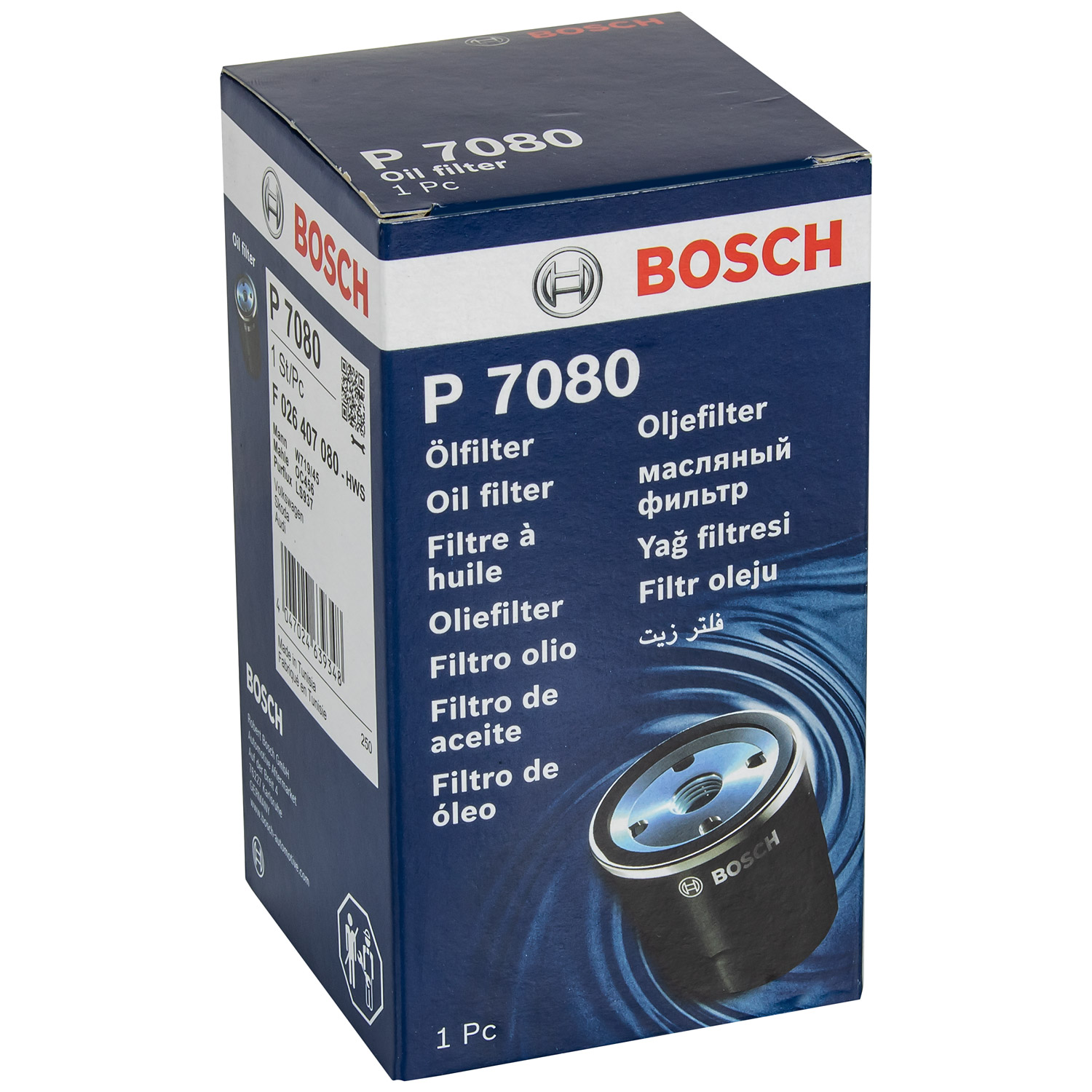 BOSCH Ölfilter Anschraubfilter für Audi TT A4 Avant VW Golf VI Tiguan