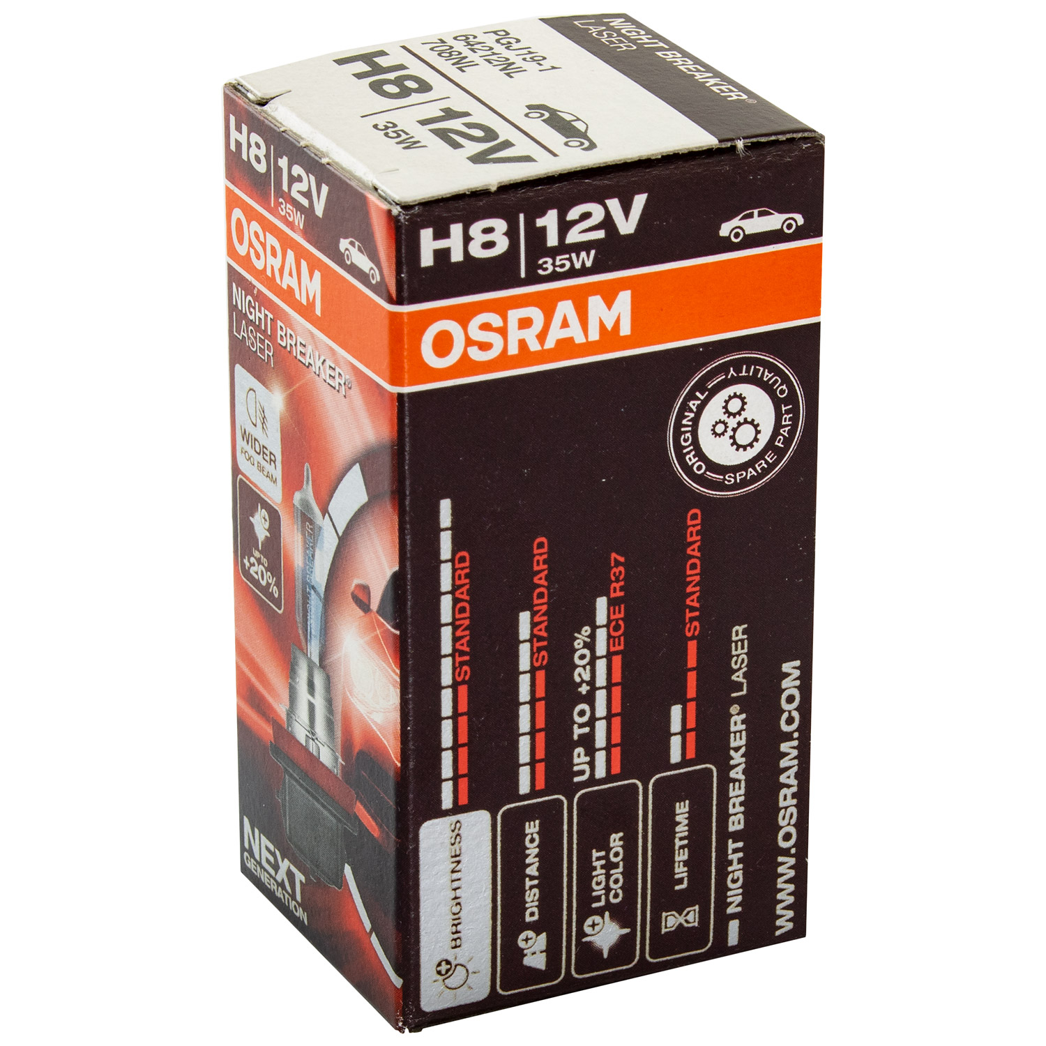 OSRAM NIGHT BREAKER® LASER Next Generation H8 64212NL