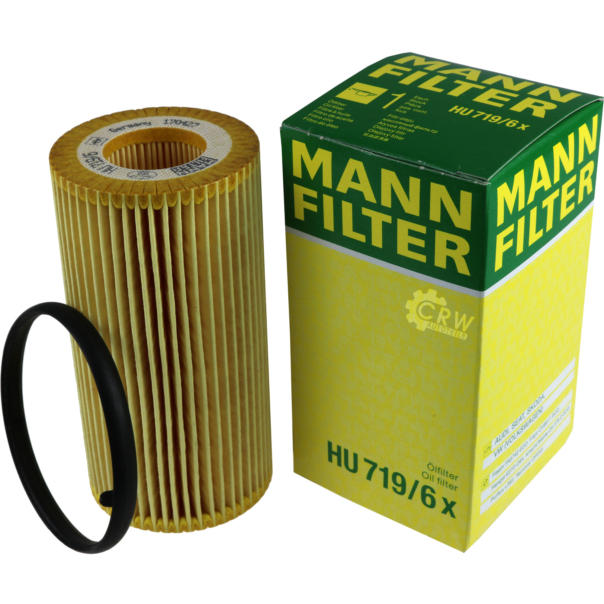 MANN-FILTER Ölfilter HU 719/6 x Oil Filter