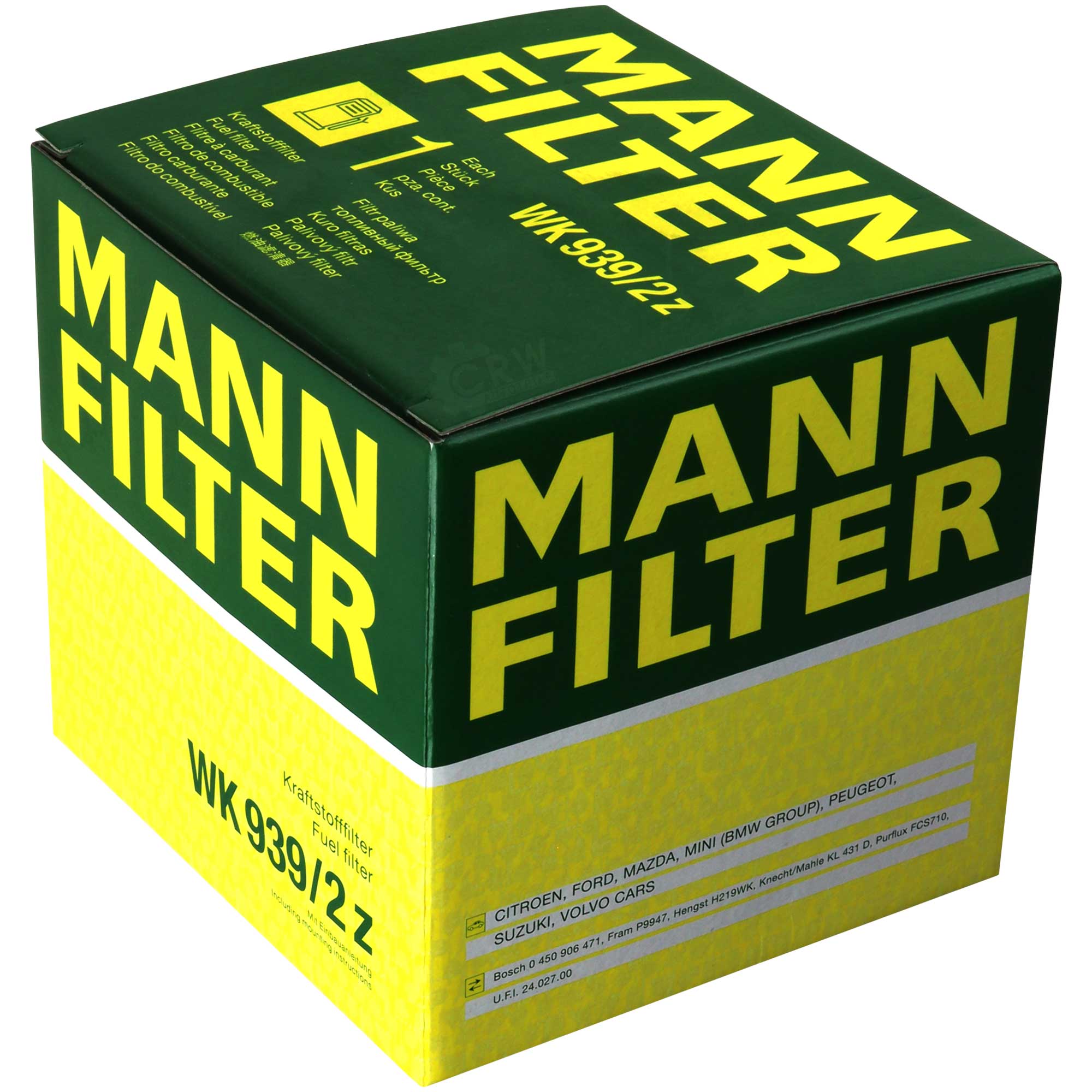 MANN-FILTER Kraftstofffilter WK 939/2 Fuel Filter