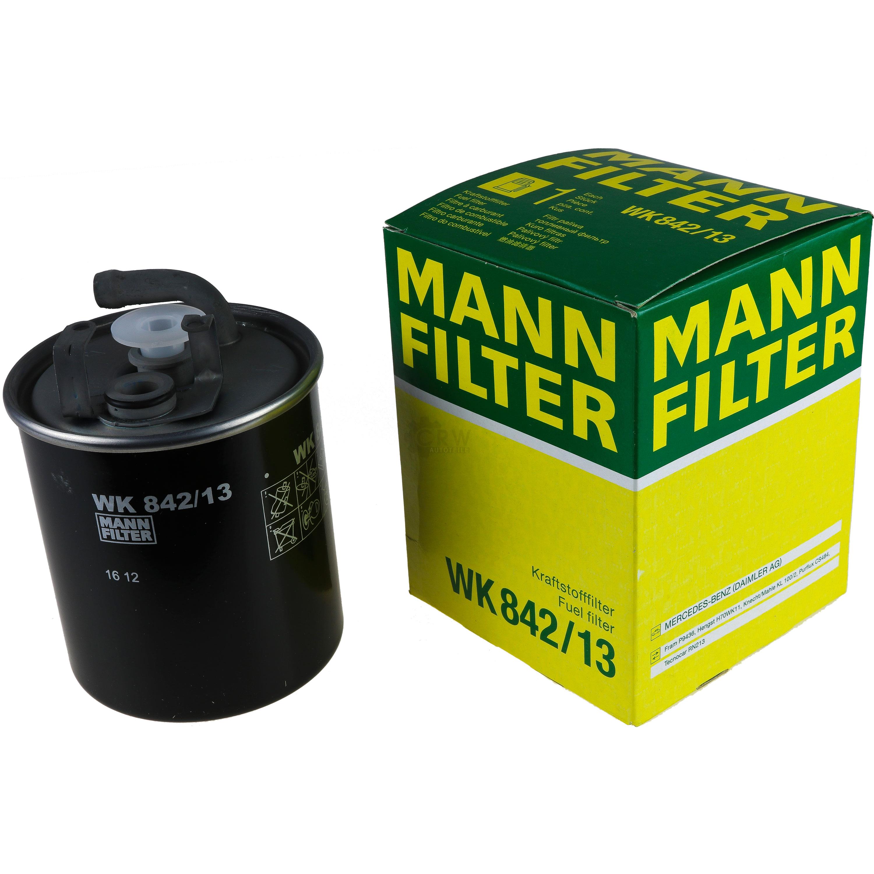 MANN-FILTER Kraftstofffilter WK 842/13 Fuel Filter