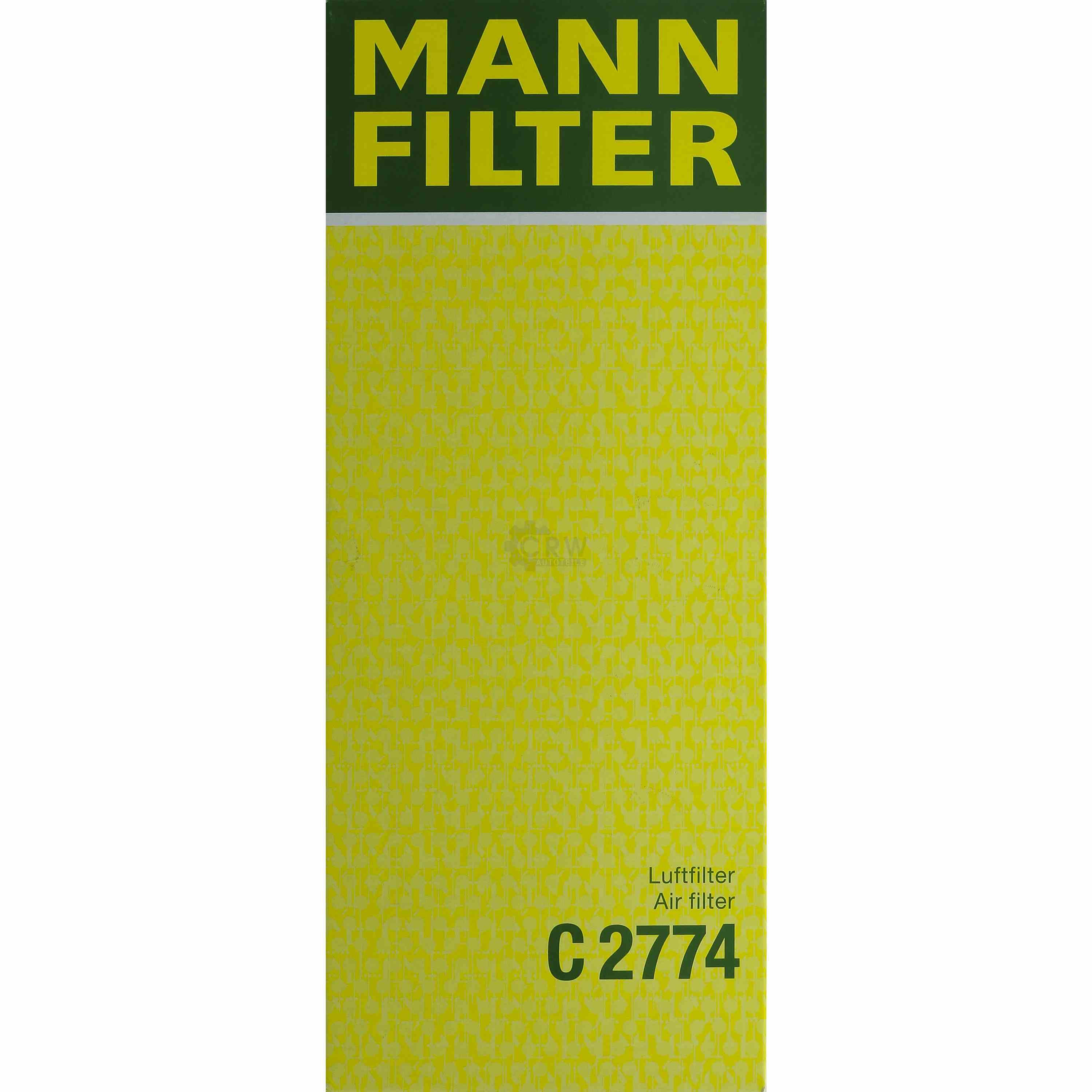 MANN-FILTER Luftfilter für Rover 200 Hatchback RF 214i 214 Si 25 1.4 16V 1.6 XW