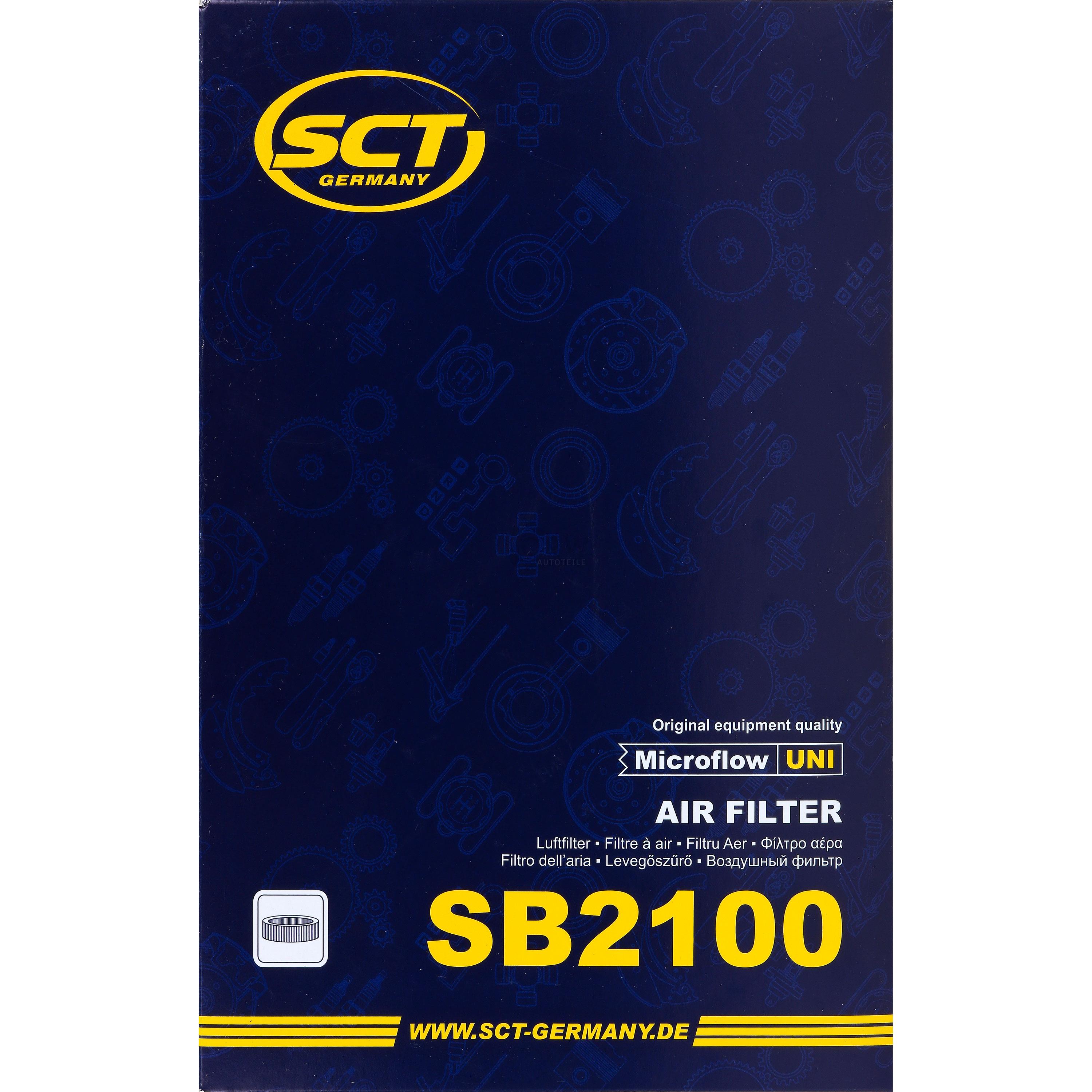 SCT Luftfilter Motorluftfilter SB 2100 Air Filter