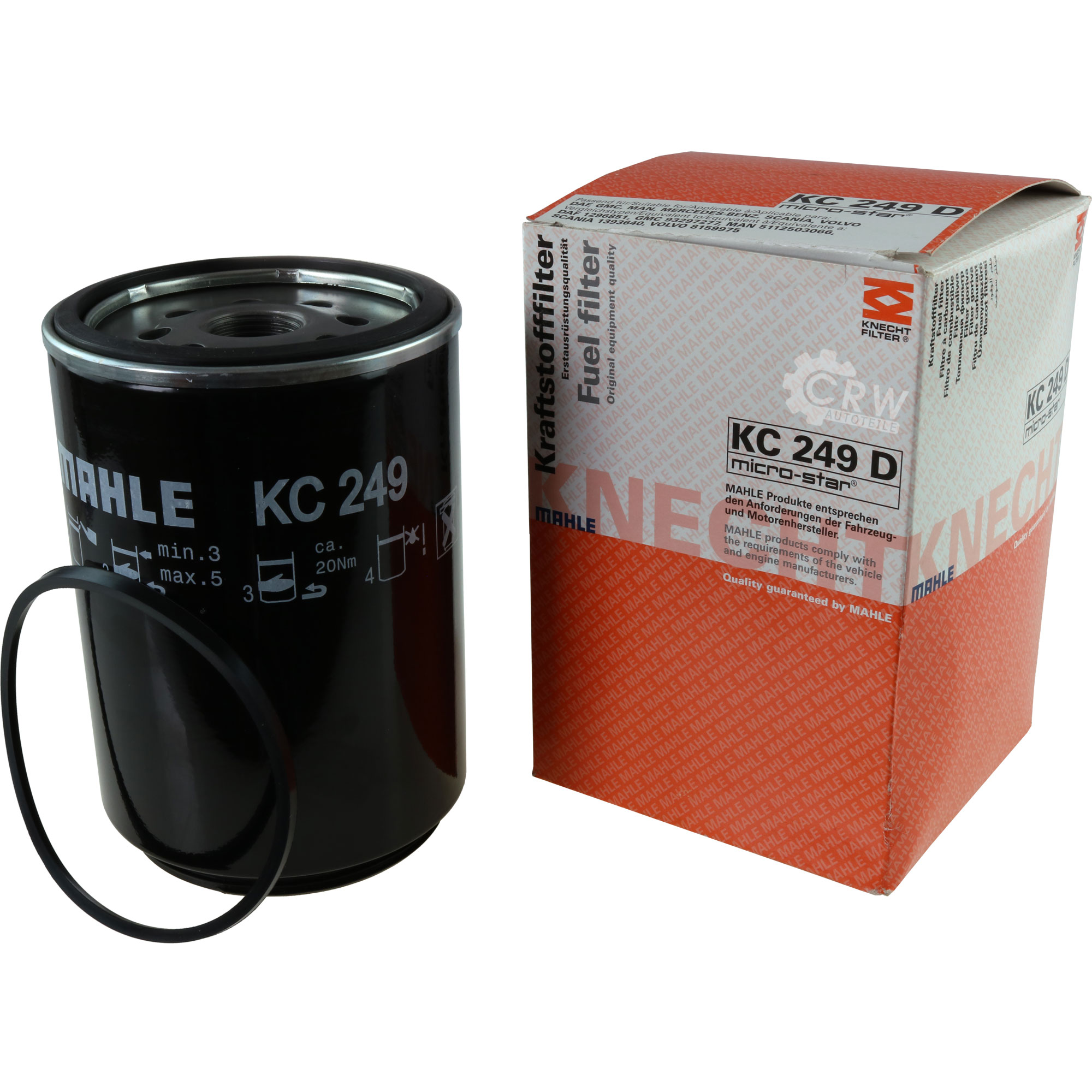 MAHLE / KNECHT Kraftstofffilter KC 249D Fuel Filter