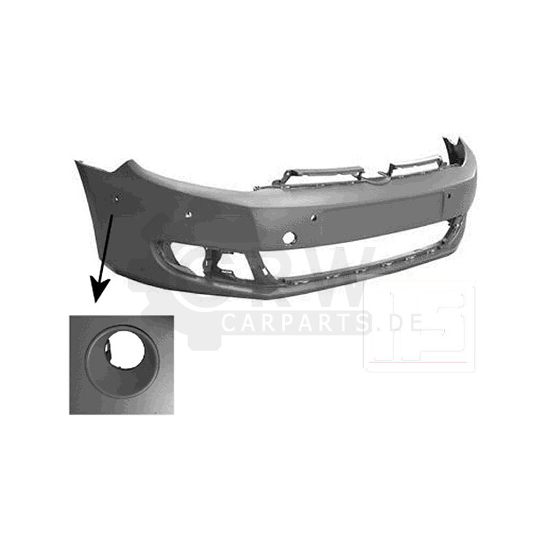 Stoßfänger Stoßstange vorne für VW Golf VI grundiert 1305644