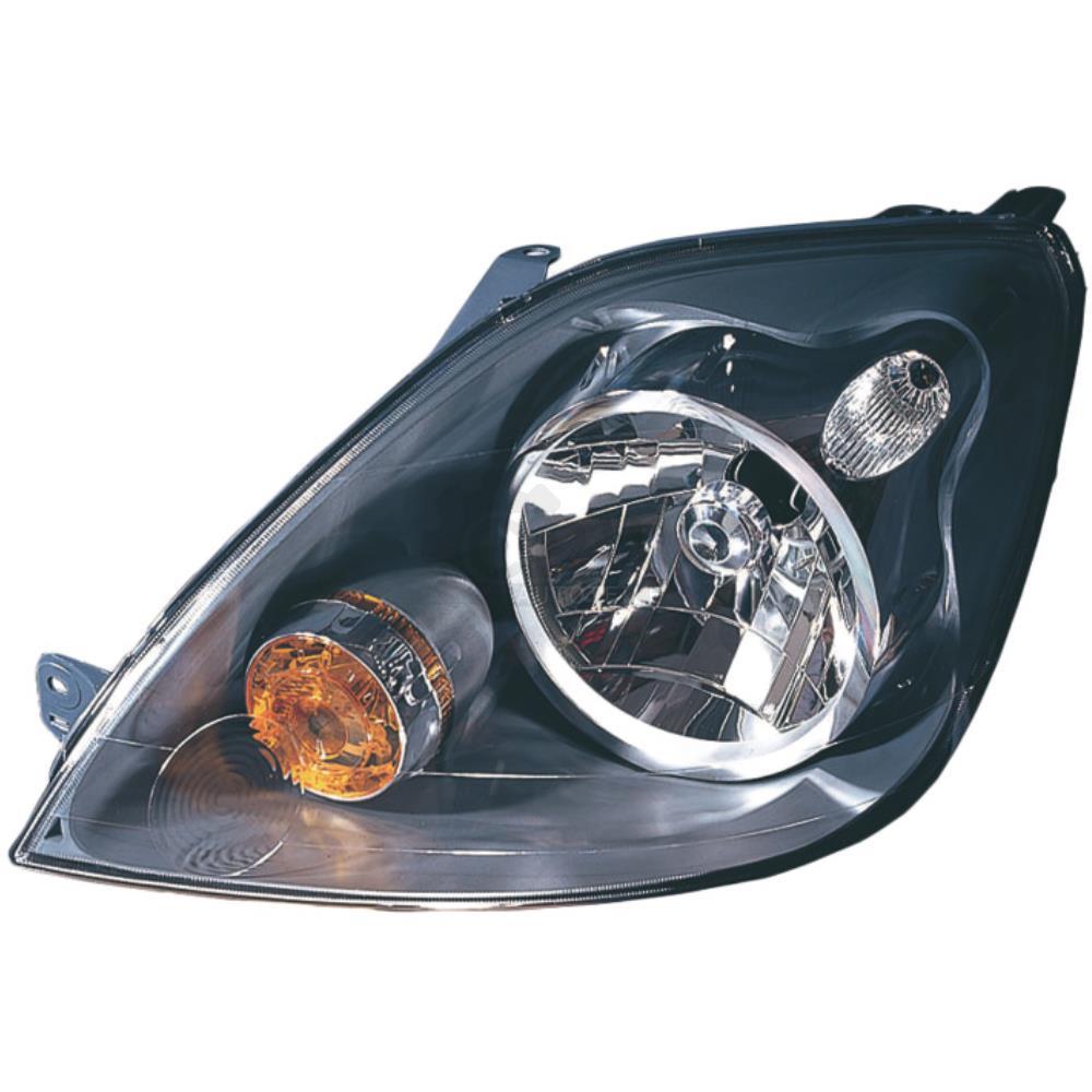 Halogen Scheinwerfer Set links & rechts Hauptscheinwerfer H4 für Ford Fiesta V
