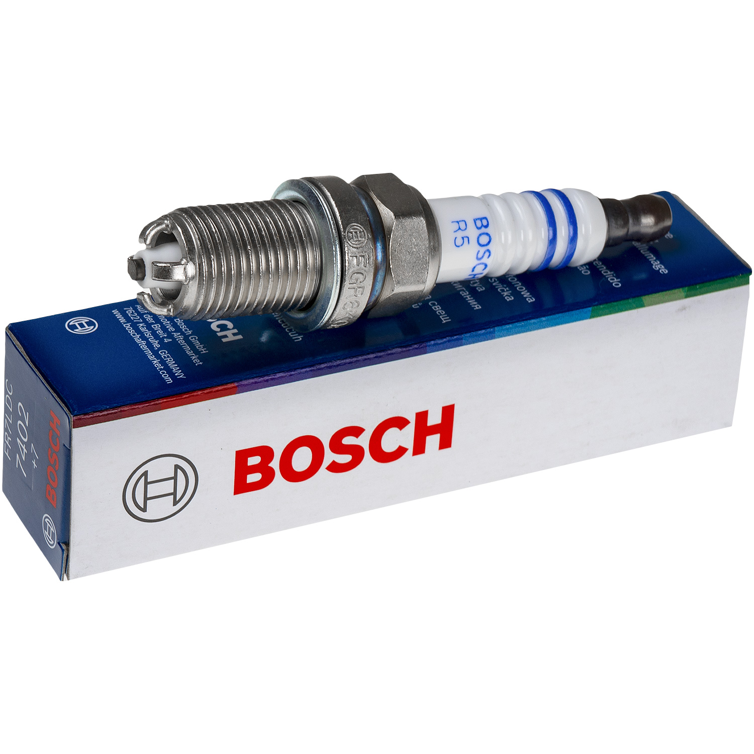 BOSCH Zündkerze für Porsche Cayenne 955 S 4.5 911 Cabriolet 996 3.4 Carrera 986