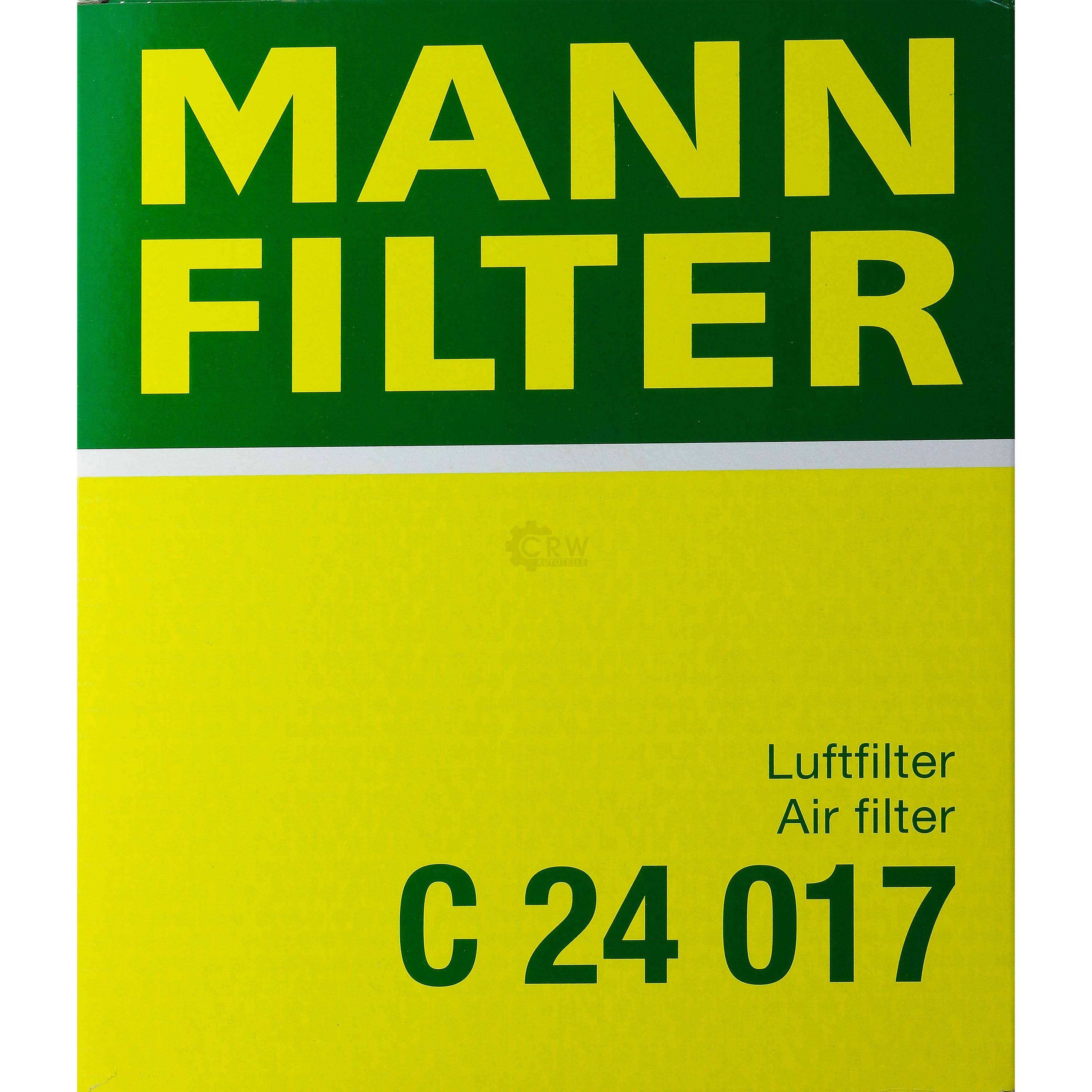 MANN-FILTER Luftfilter für Citroën Berlingo B9 1.6 BlueHDi 100 K9 SX Peugeot