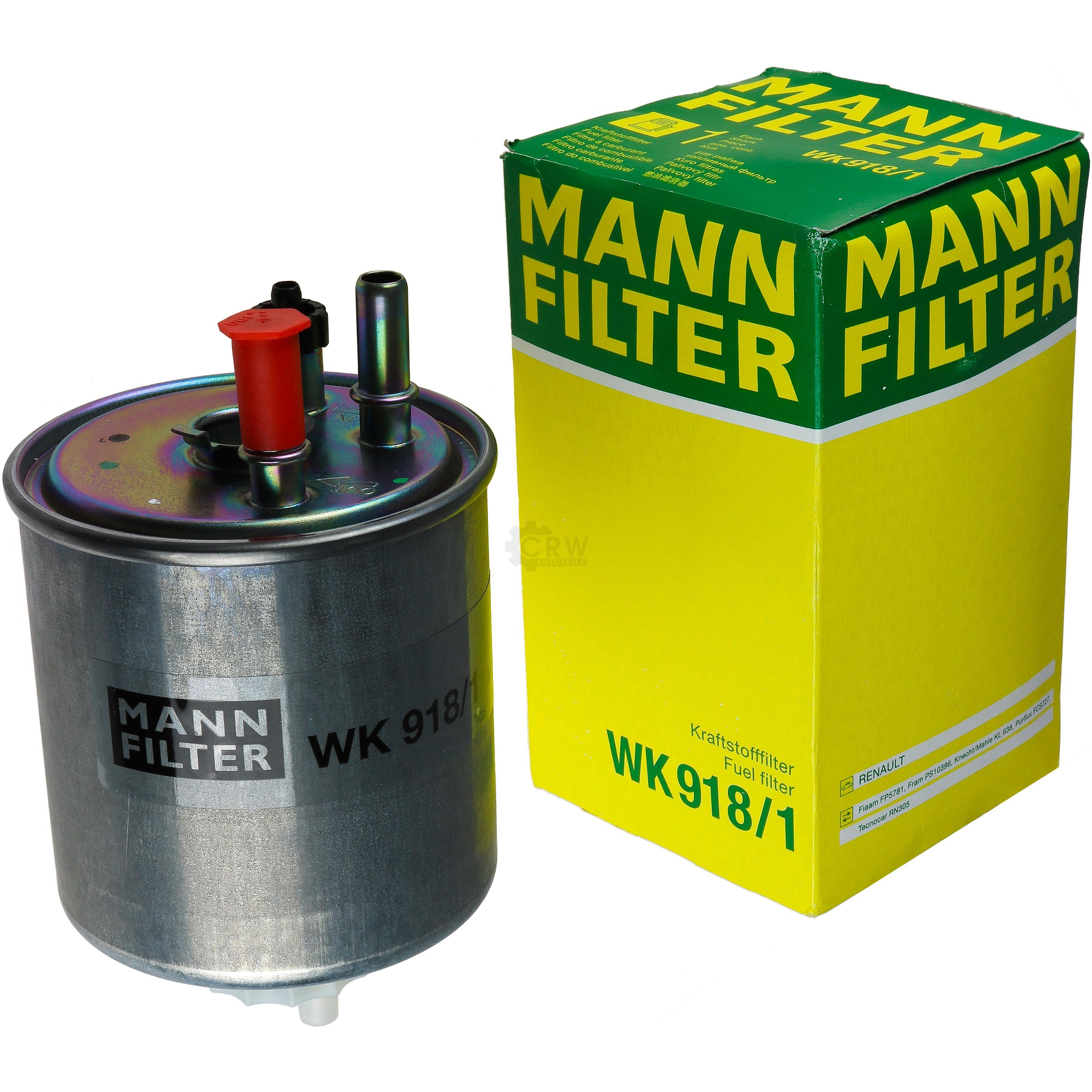 MANN-FILTER Kraftstofffilter WK 918/1 Fuel Filter