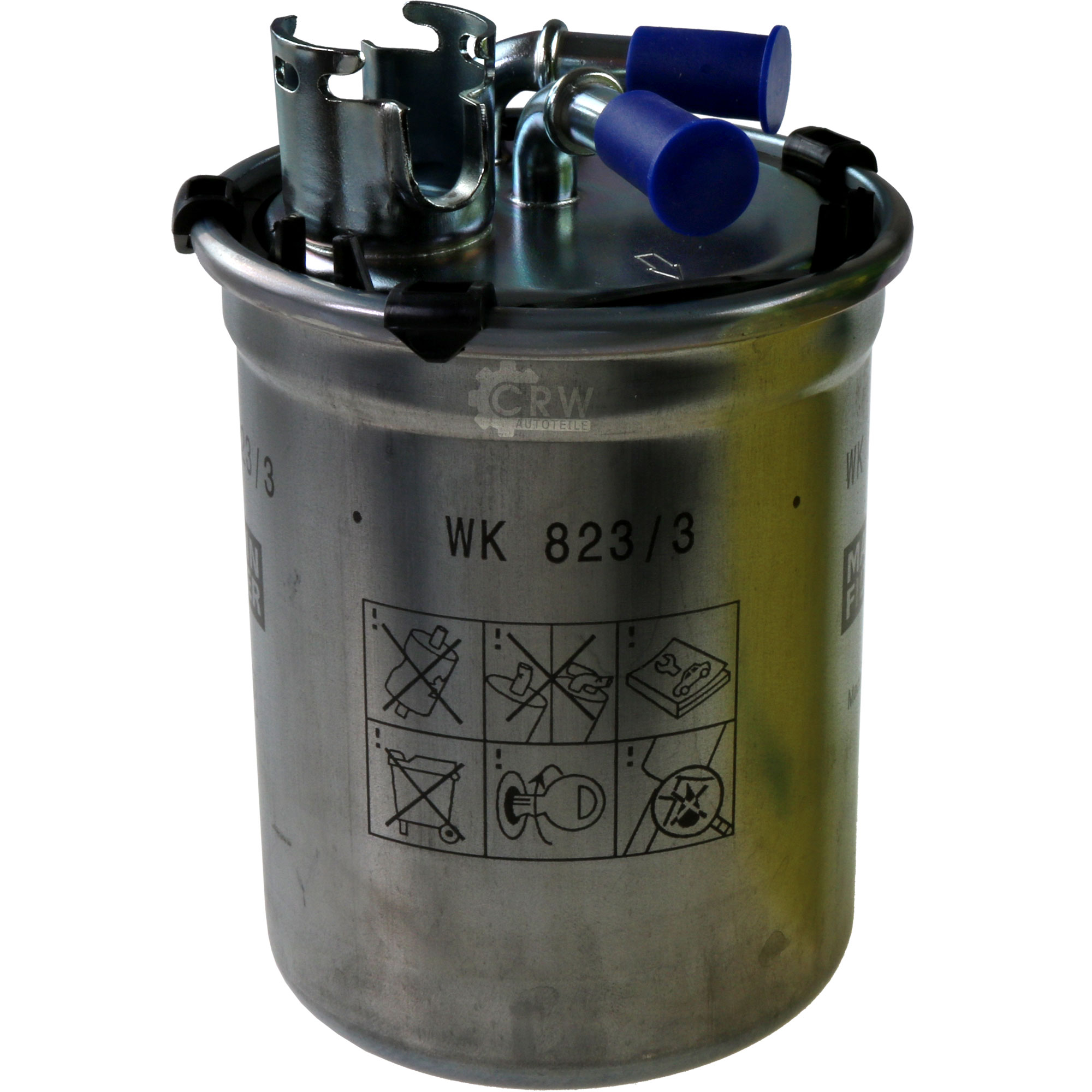 Kraftstofffilter WK 823/3 x für Skoda Roomster 5J Fabia I Praktik 6Y5 545 VW Polo 9N_ Stufenheck 9N4 6L1