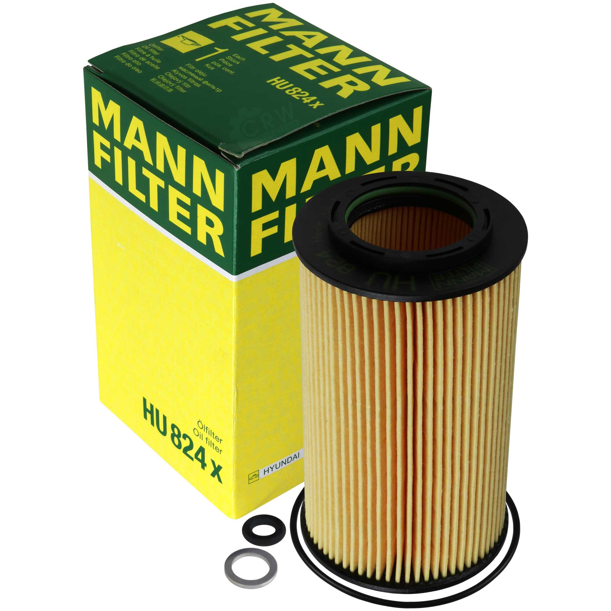 MANN-FILTER Ölfilter HU 824 x Oil Filter
